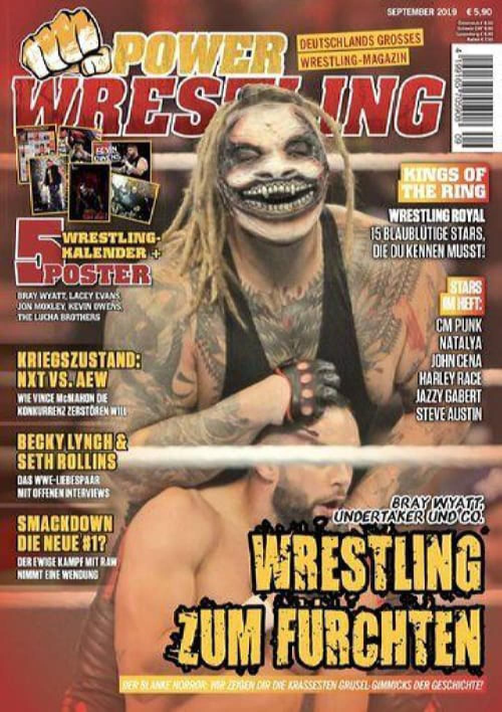 Power Wrestling Magazin Deutschland 2019-09 Bray Wyatt Undertacker