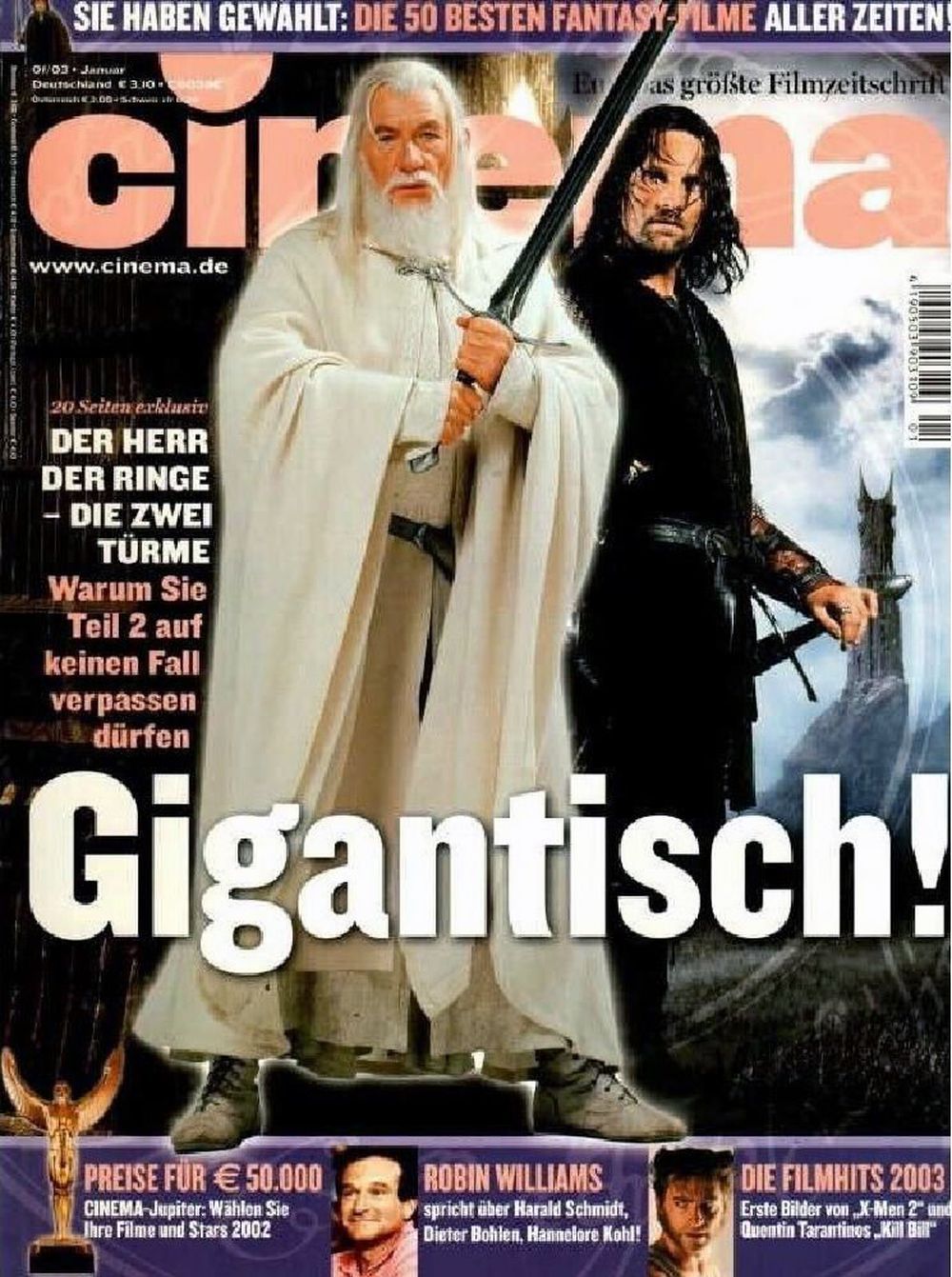 Cinema Magazin Deutschland 2003-01 Ian McKellen