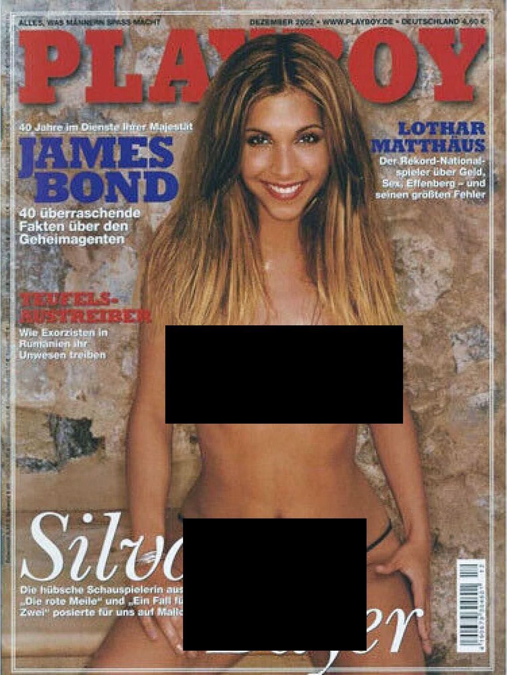 Playboy Magazin Deutschland 2002-12 Silvana Bayer