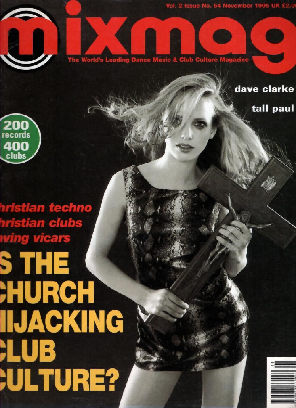 Mixmag Magazin UK 1995-02 Dave Clarke Tall Paul