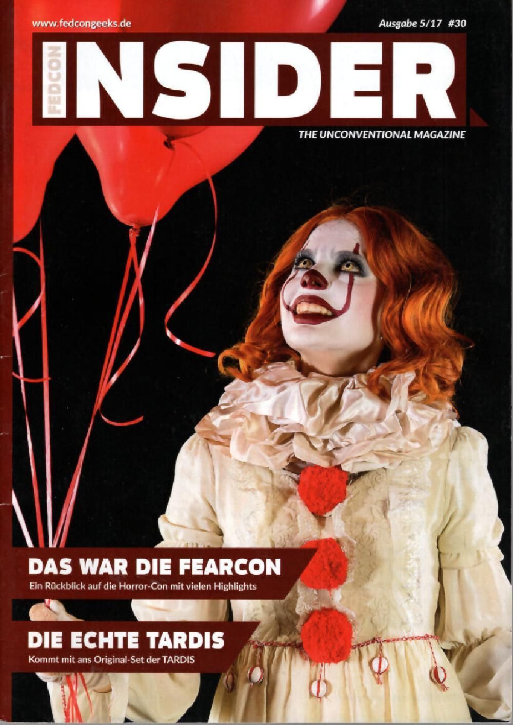 Insider Magazin Deutschland 2017 #30 Fearcon Tardis
