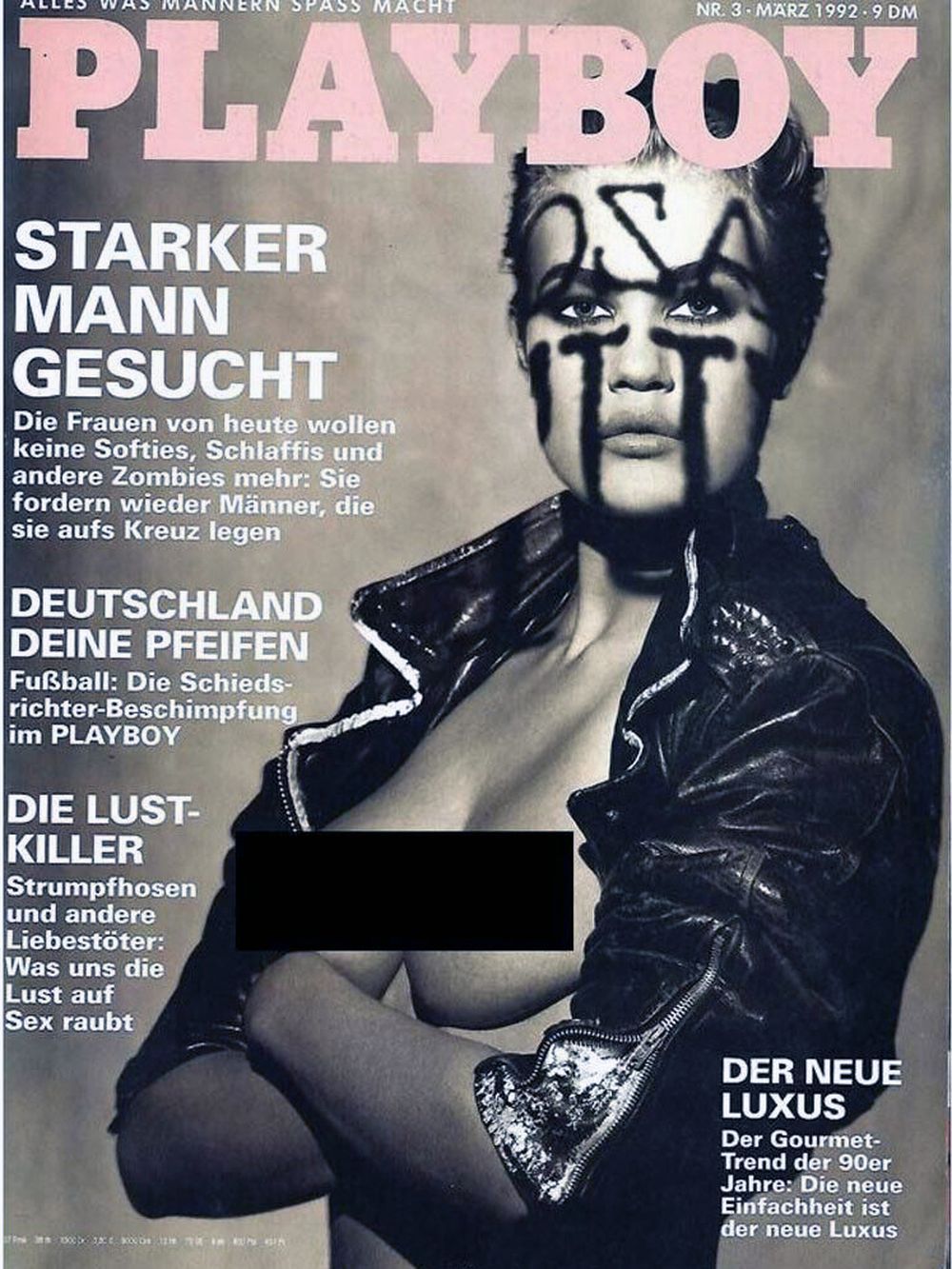Playboy Magazin Deutschland 1992-03 Tanya Beyer USA