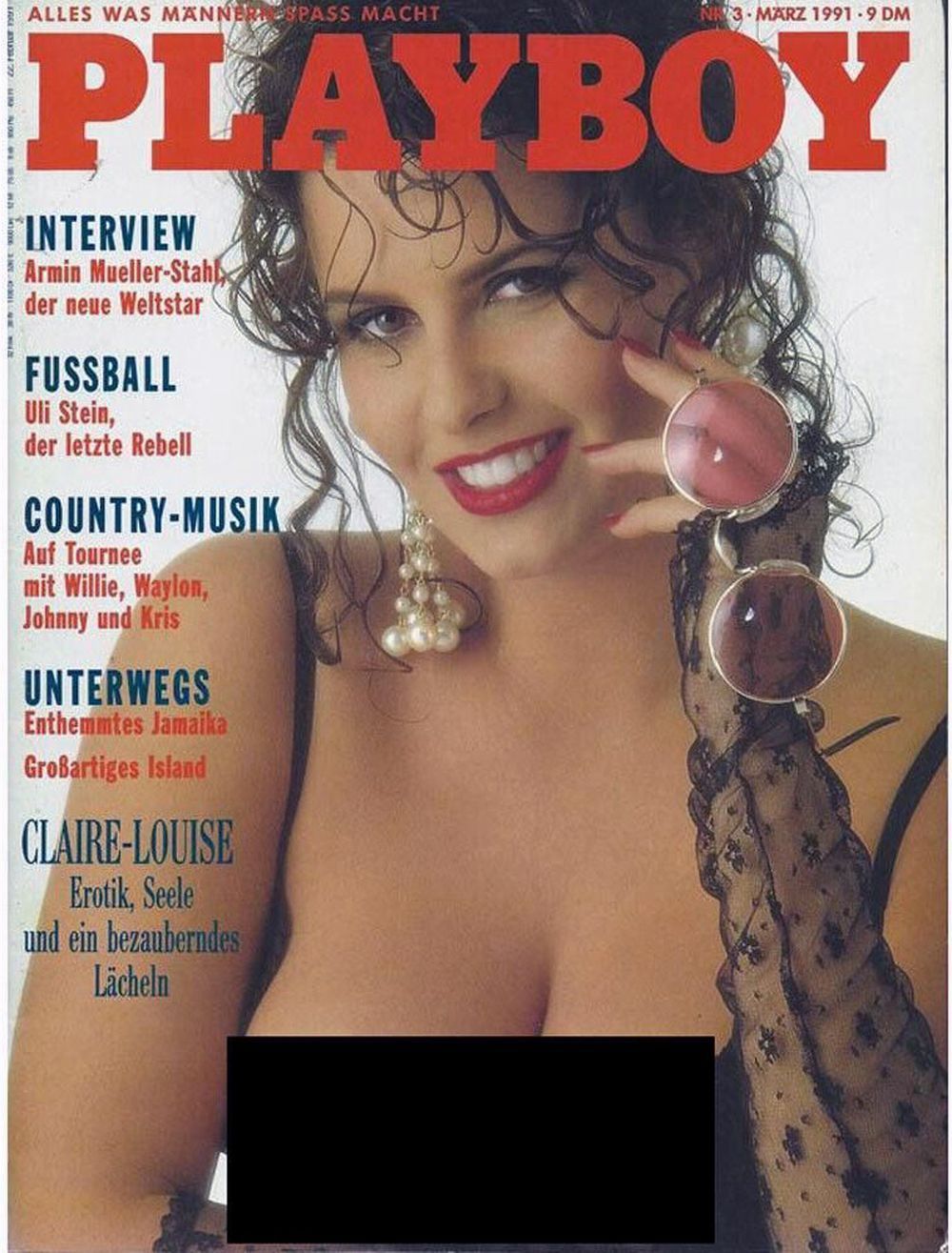 Playboy Magazin Deutschland 1991-03 Claire-Louise Hickory Byron
