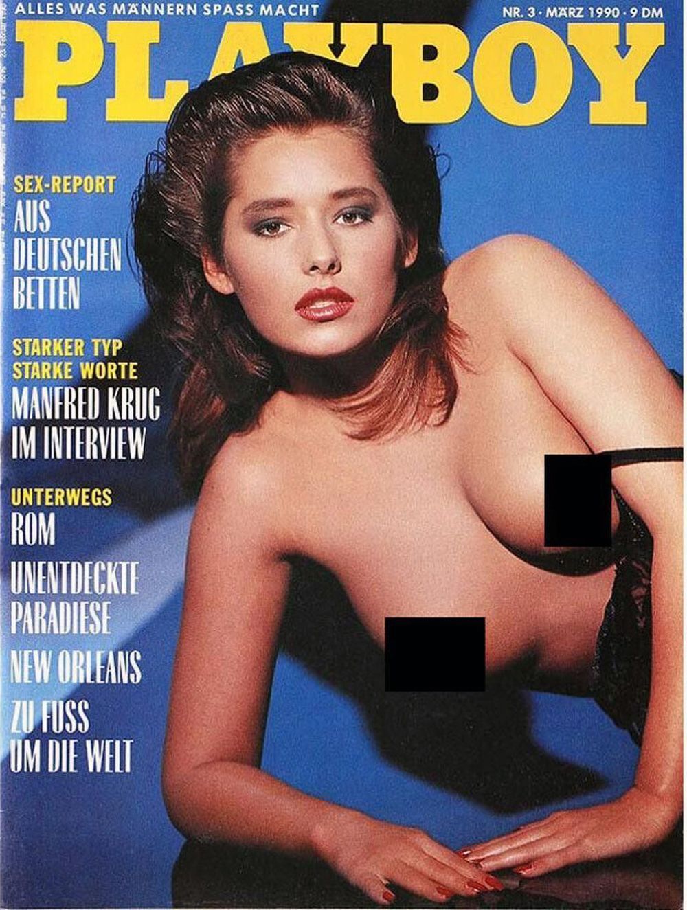 Playboy Magazin Deutschland 1990-03 Andrea Racz