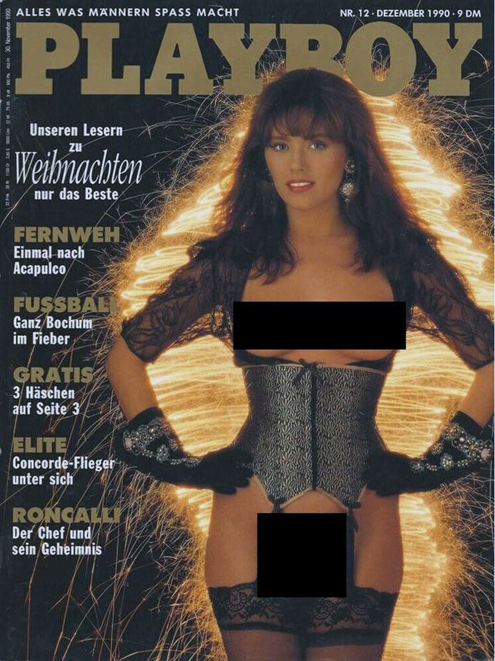 Playboy Magazin Deutschland 1990-12 Lisa Forward