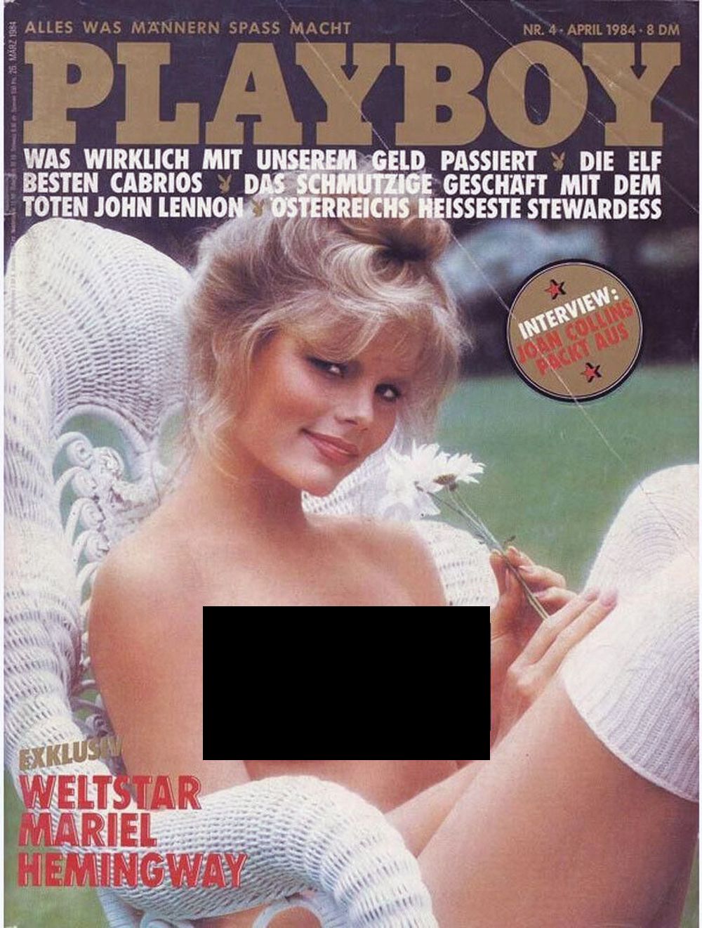 Playboy Magazin Deutschland 1984-04 Mariel Hemingway