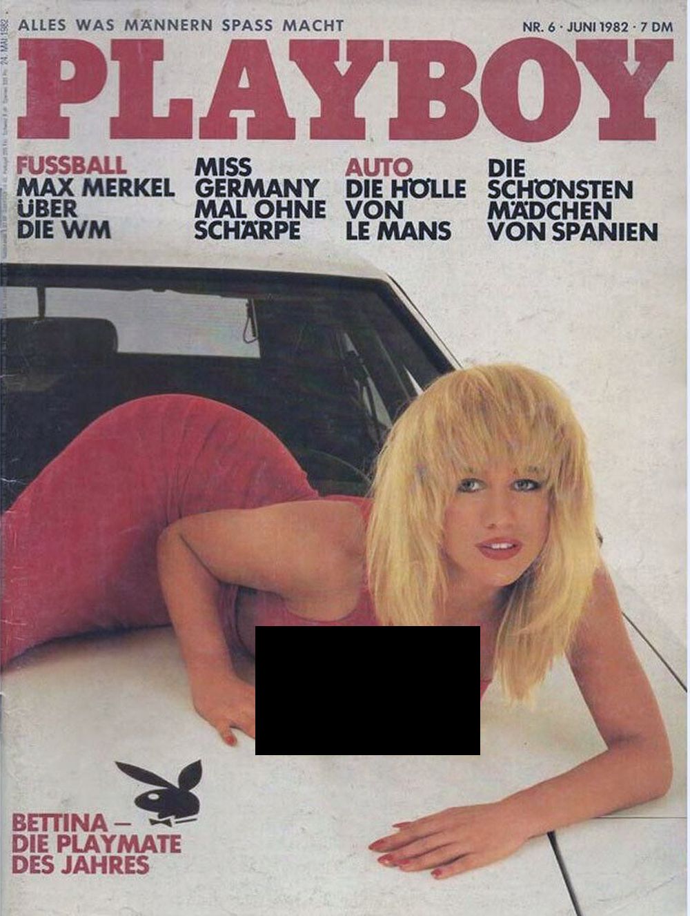 Playboy Magazin Deutschland 1982-06 Bettina Mey