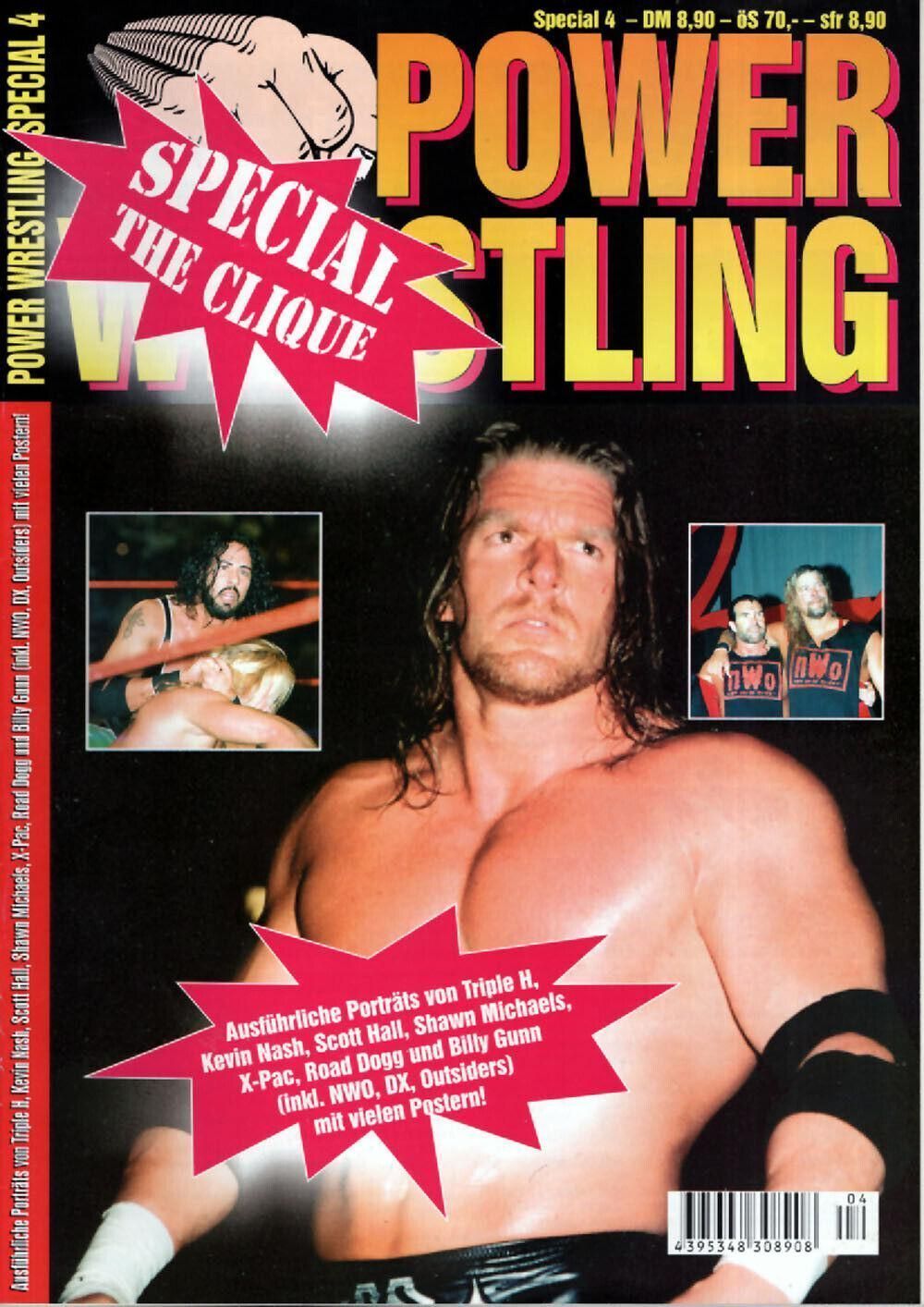 Power Wrestling Spezial Magazin Deutschland 2001 #4 Triple H Kevin Nash Scott Hall