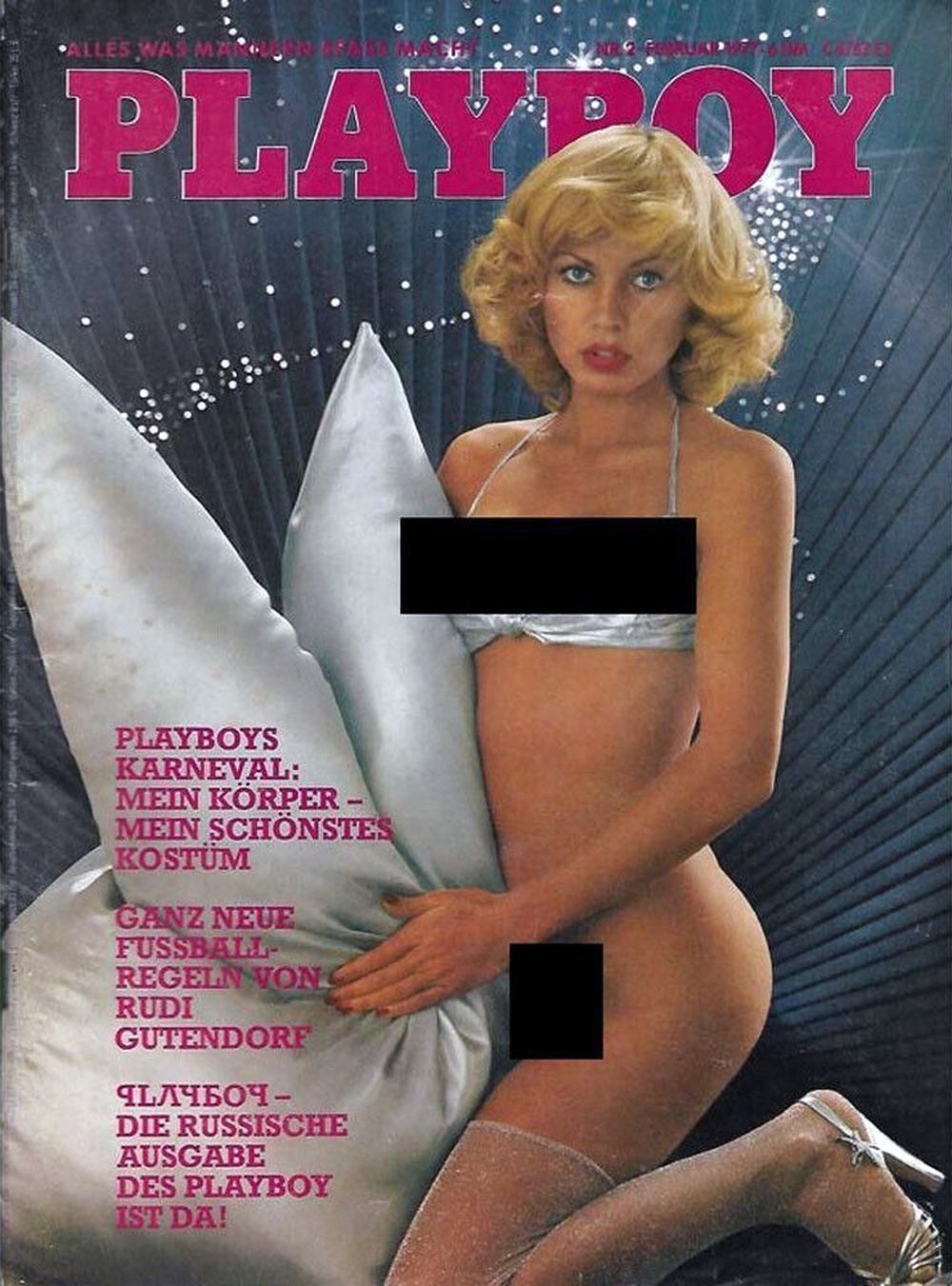 Playboy Magazin Deutschland 1977-02 Veronika Brauneis