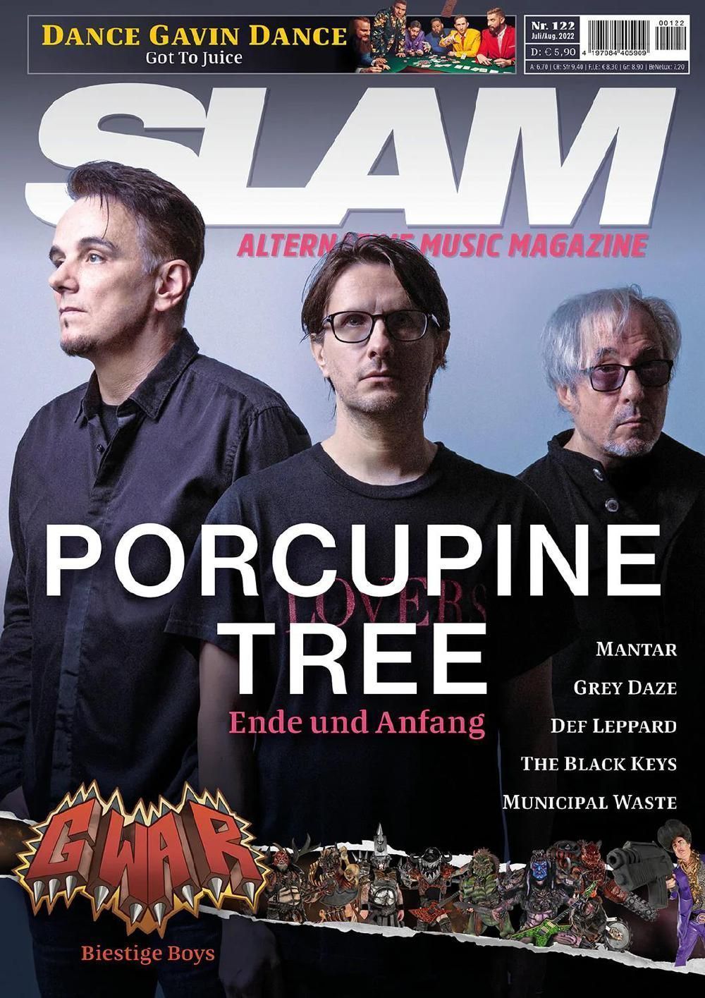 Slam Magazin Österreich 2022 #122 Porcupine Tree