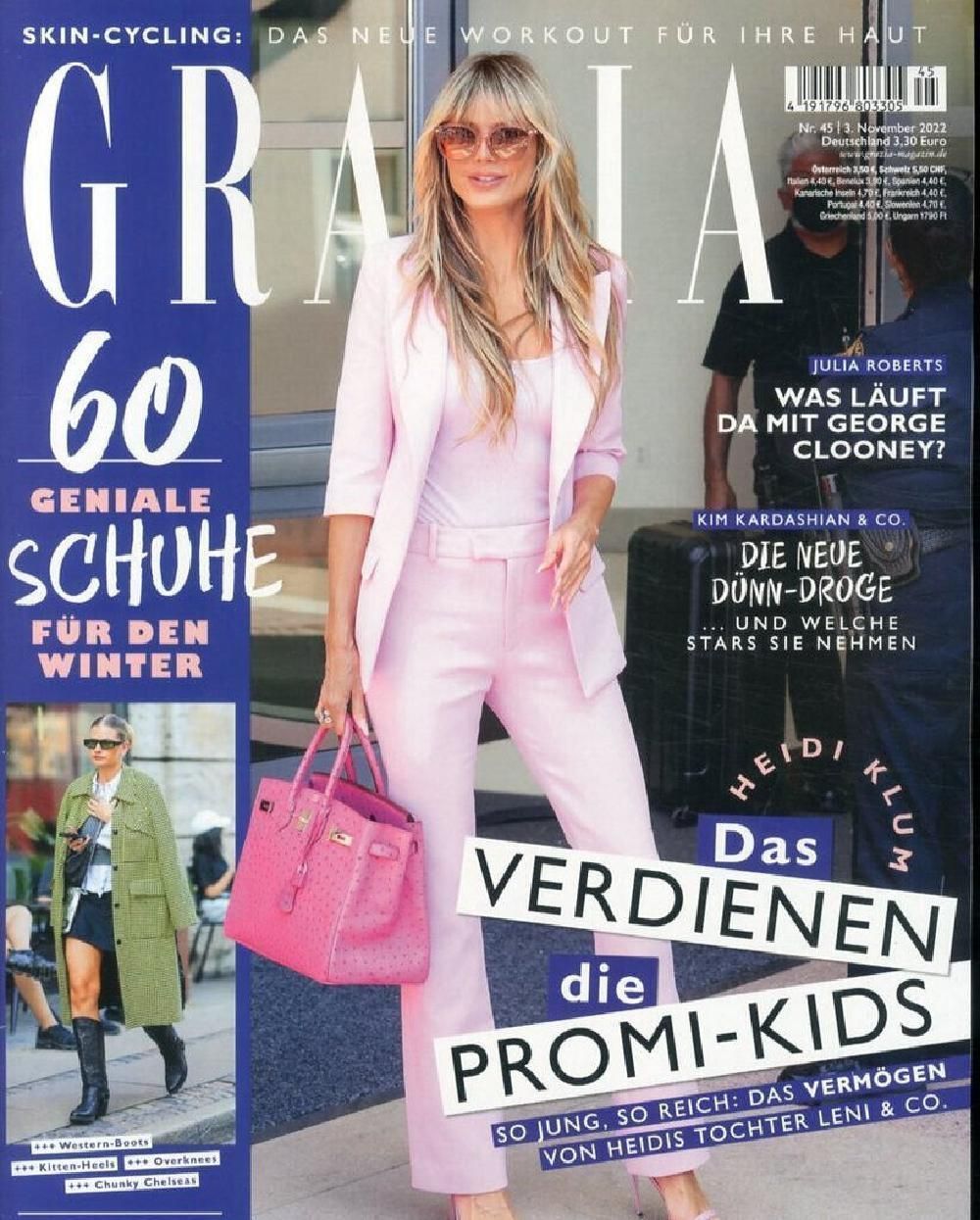 Grazia Magazin Deutschland 2022-45 Heidi Klum