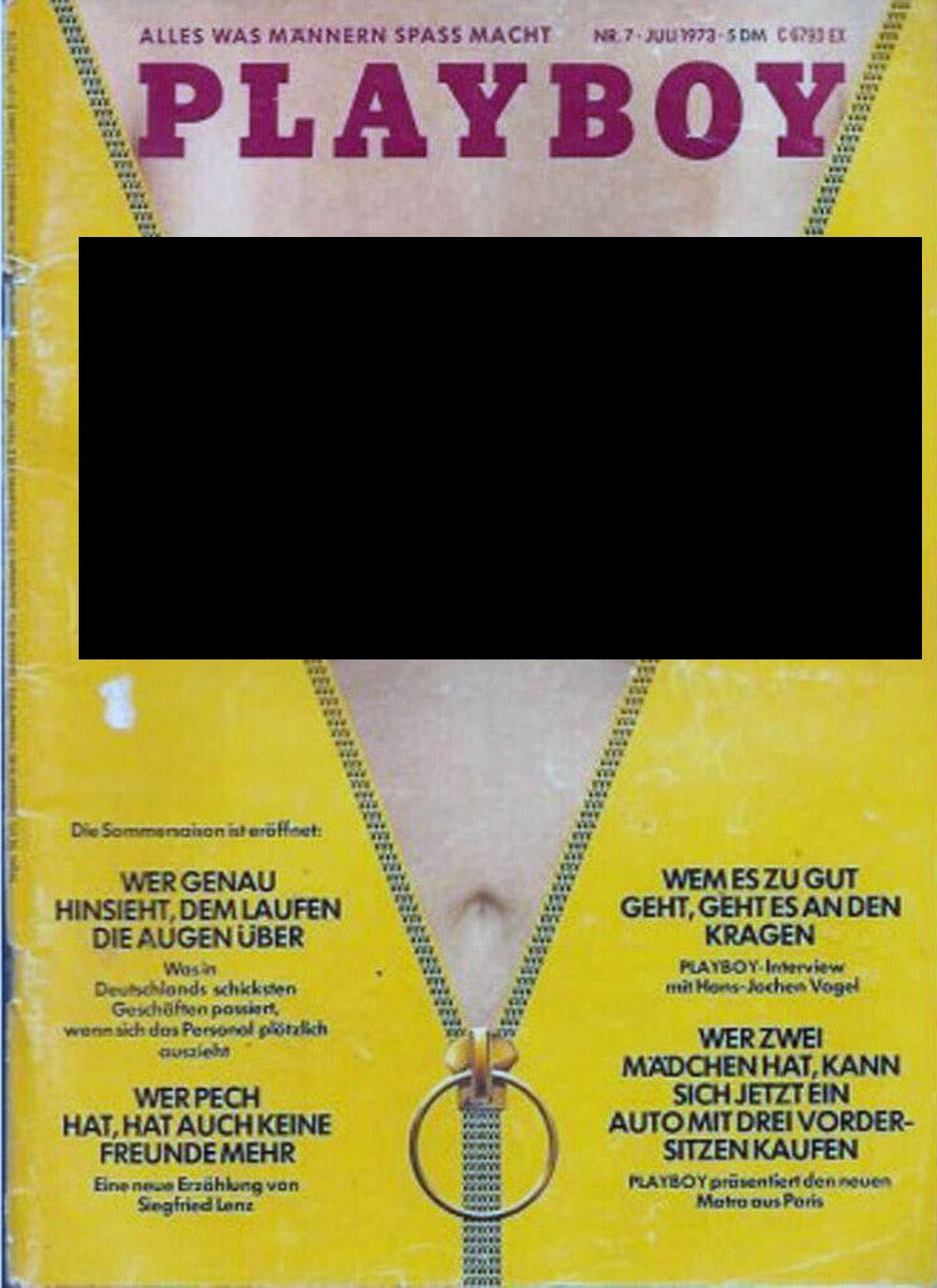 Playboy Magazin Deutschland 1973-07 Karen Christy