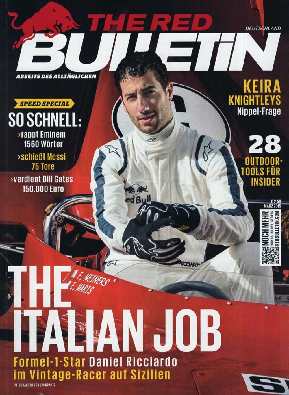 The Red Bulletin Magazin Deutschland 2015-03 Daniel Ricciardo